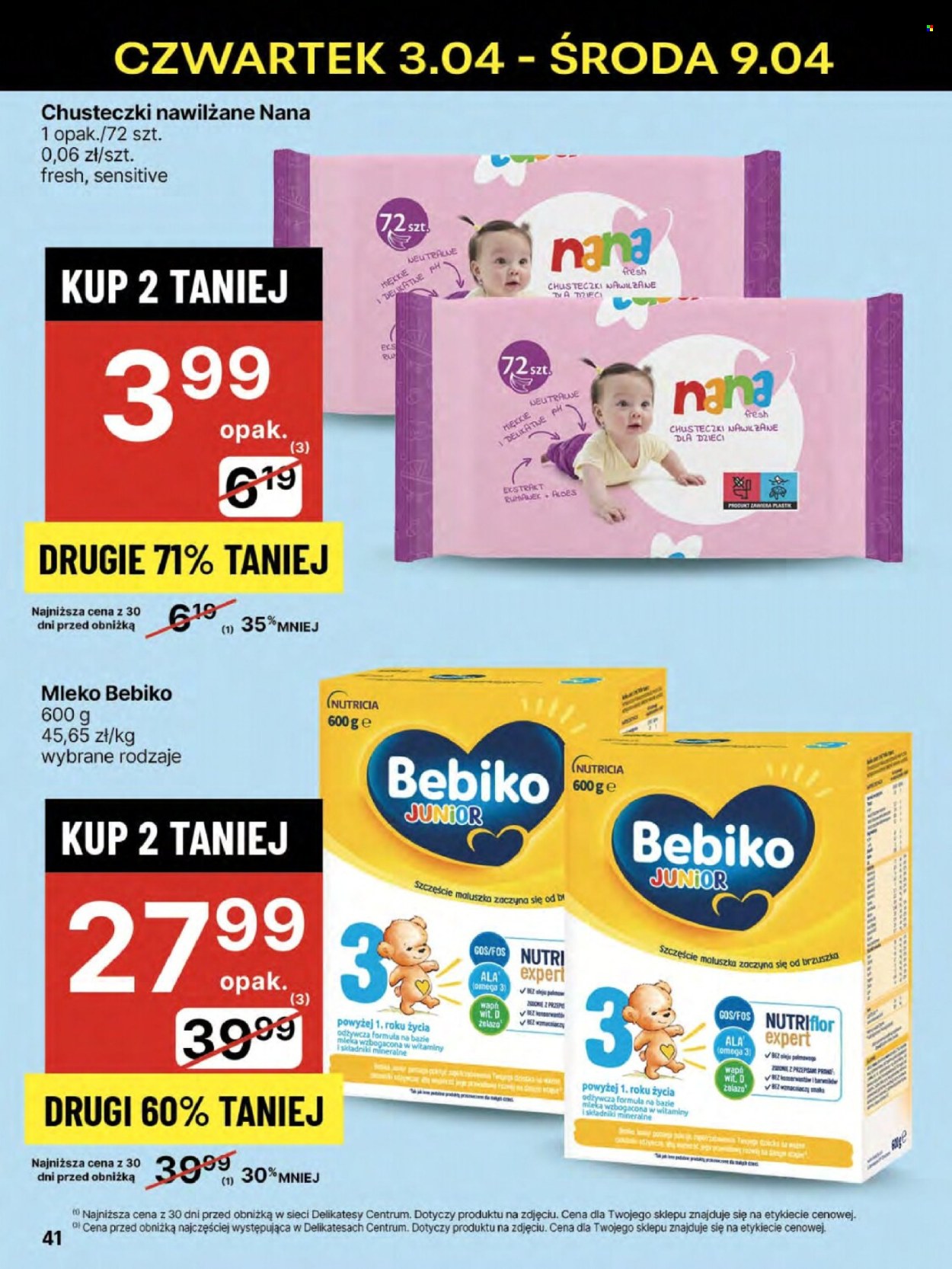 Gazetka Delikatesy Centrum - 3.04.2025 - 9.04.2025. Strona 41