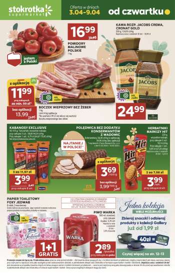 Gazetka Stokrotka Supermarket - 3.04.2025 - 9.04.2025.