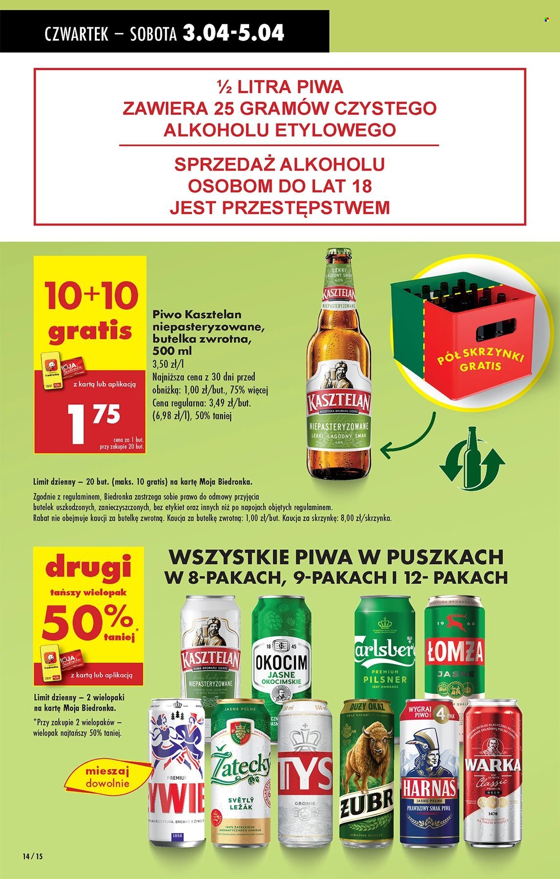 Gazetka Biedronka - 3.04.2025 - 9.04.2025. Strona 14