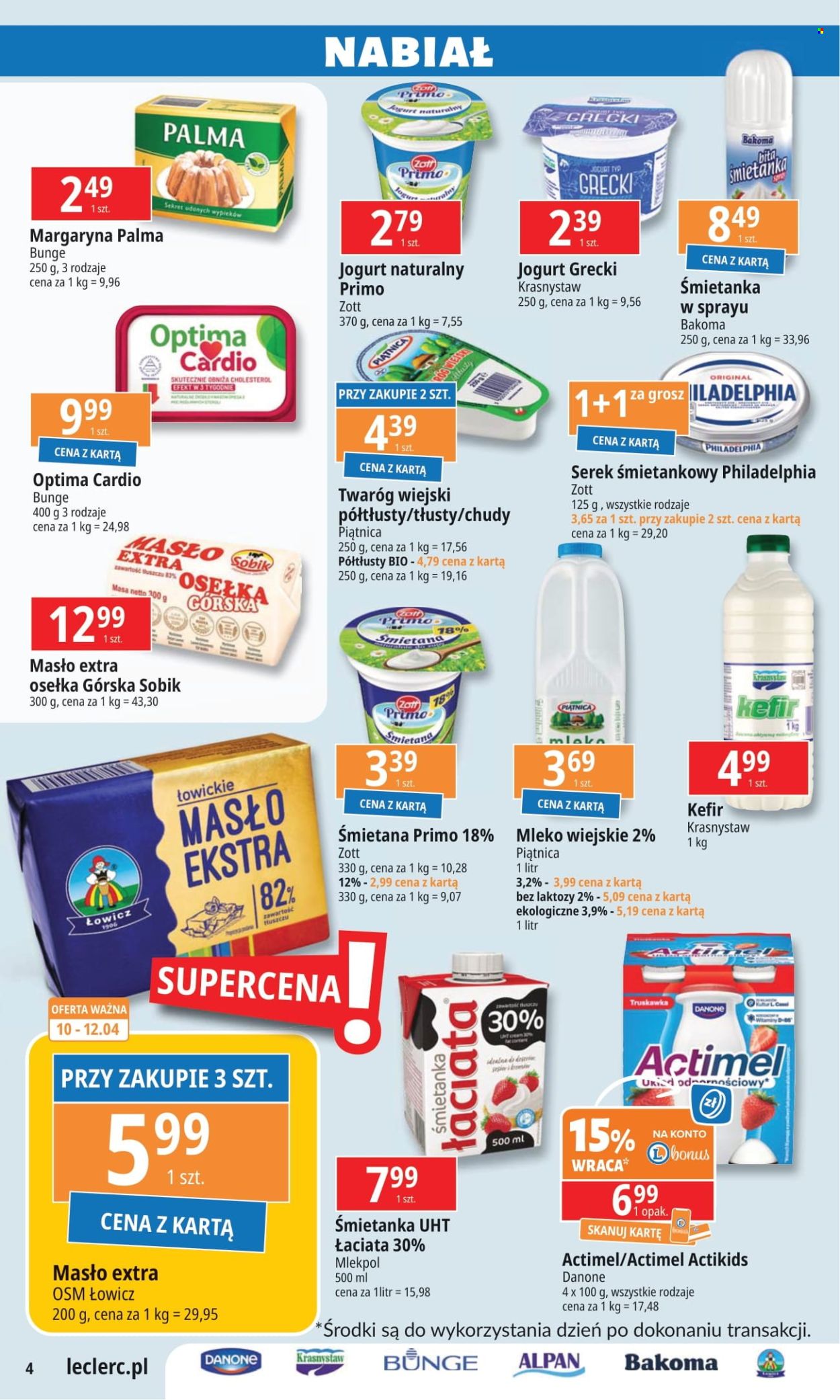 Gazetka E.Leclerc - 8.04.2025 - 19.04.2025. Strona 4