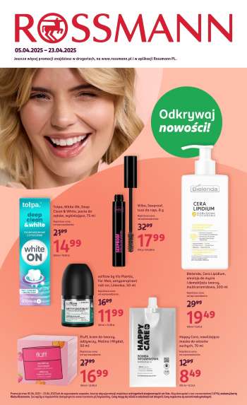 Gazetka Rossmann - 5.04.2025 - 23.04.2025.