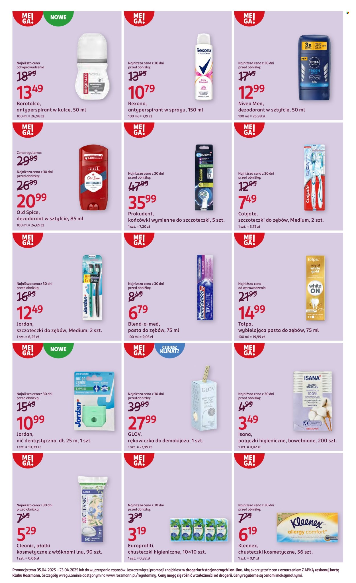 Leták Rossmann - 5.4.2025 - 23.4.2025. Strana 4