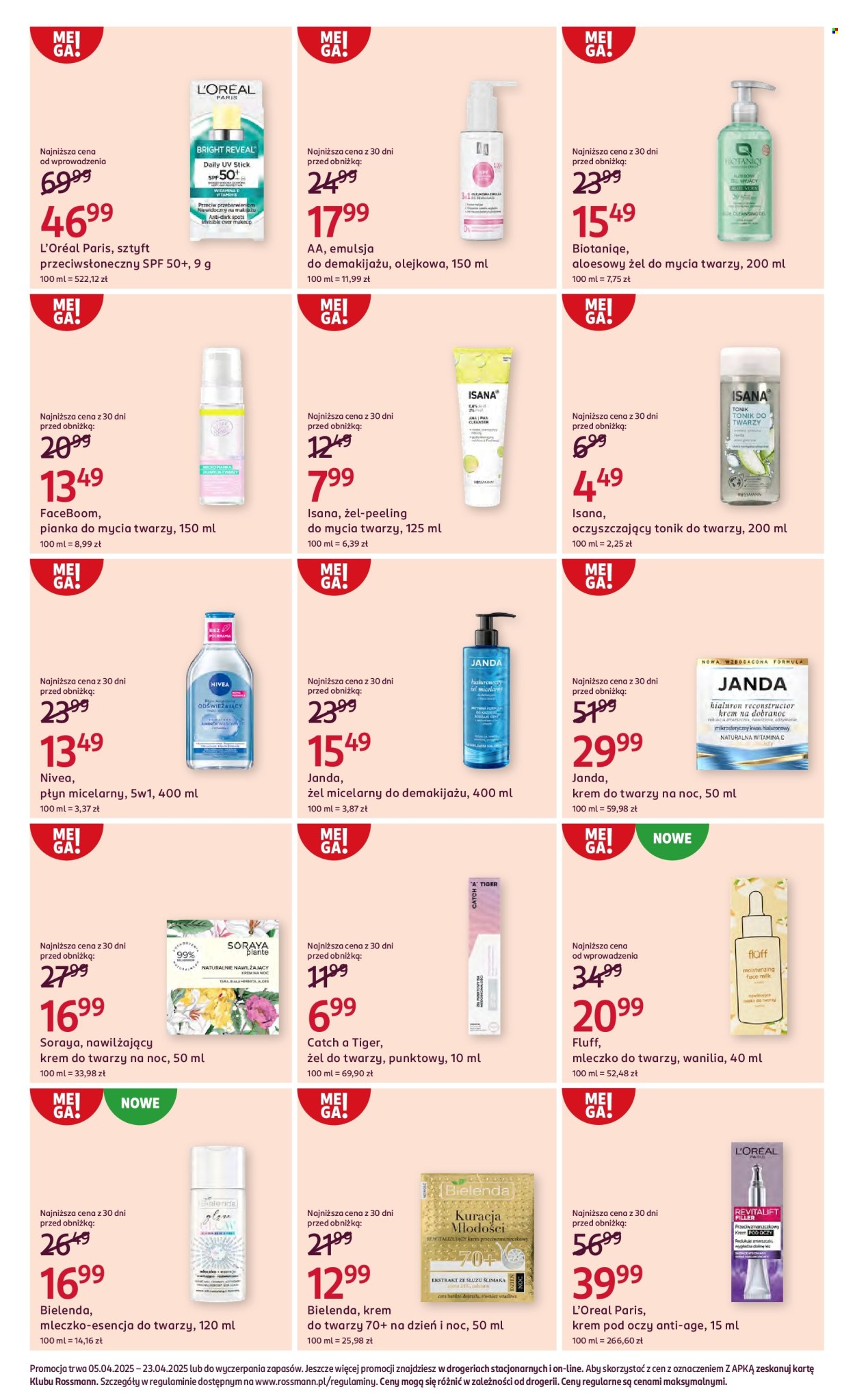 Leták Rossmann - 5.4.2025 - 23.4.2025. Strana 5