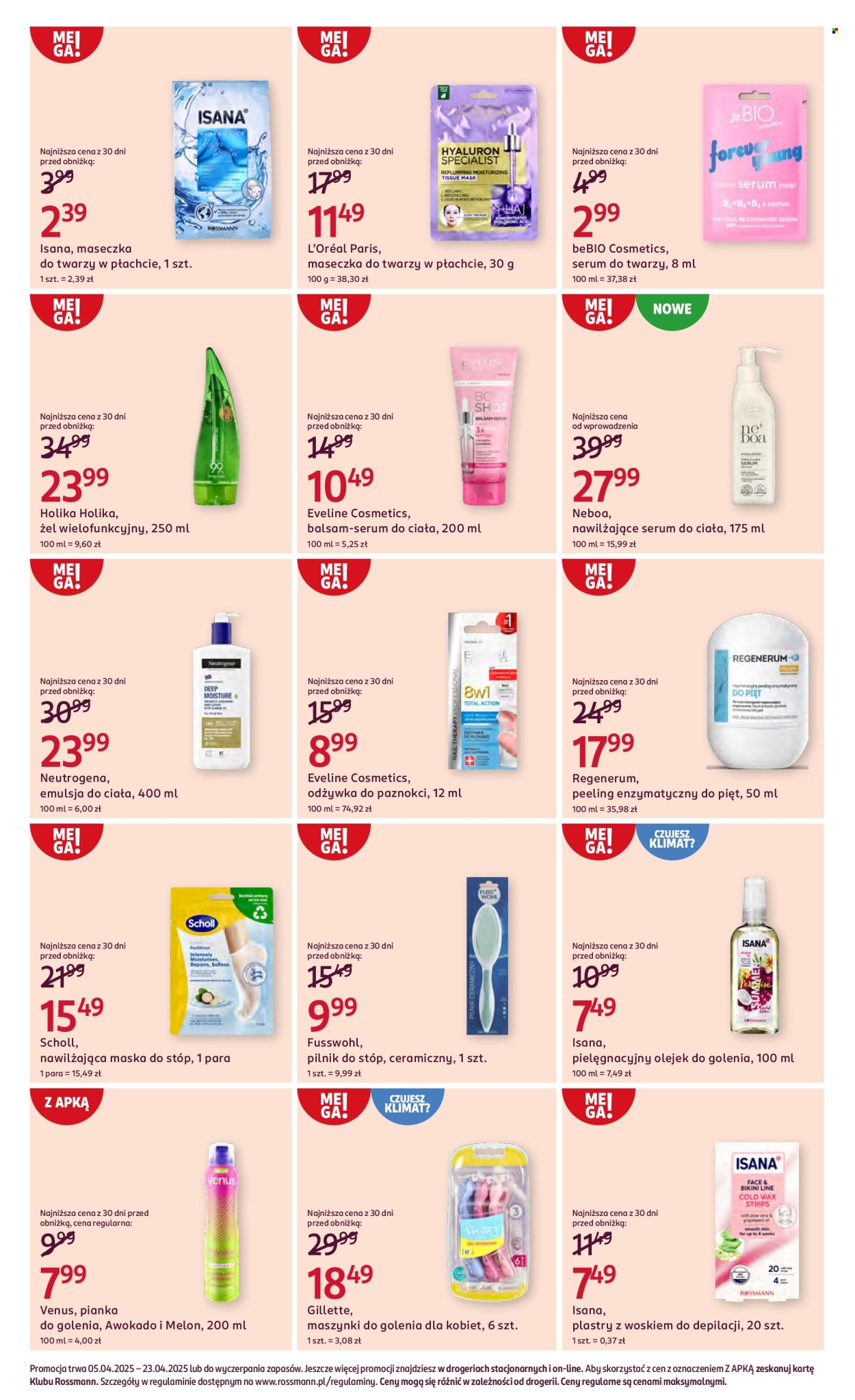 Leták Rossmann - 5.4.2025 - 23.4.2025. Strana 6