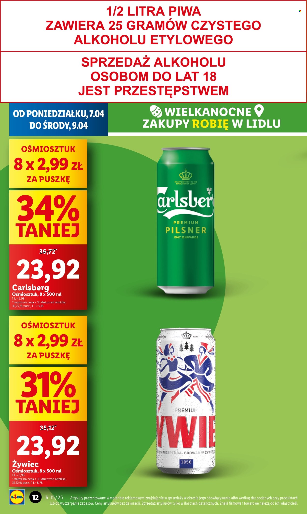 Gazetka Lidl - 7.04.2025 - 9.04.2025. Strona 14