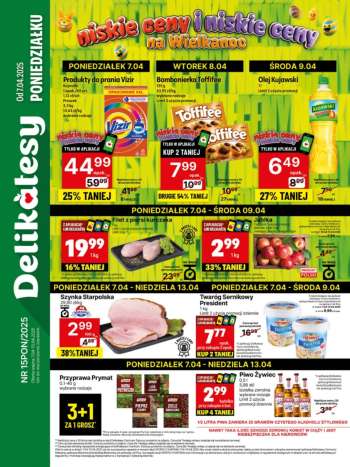 Gazetka Delikatesy Centrum - 7.04.2025 - 13.04.2025.