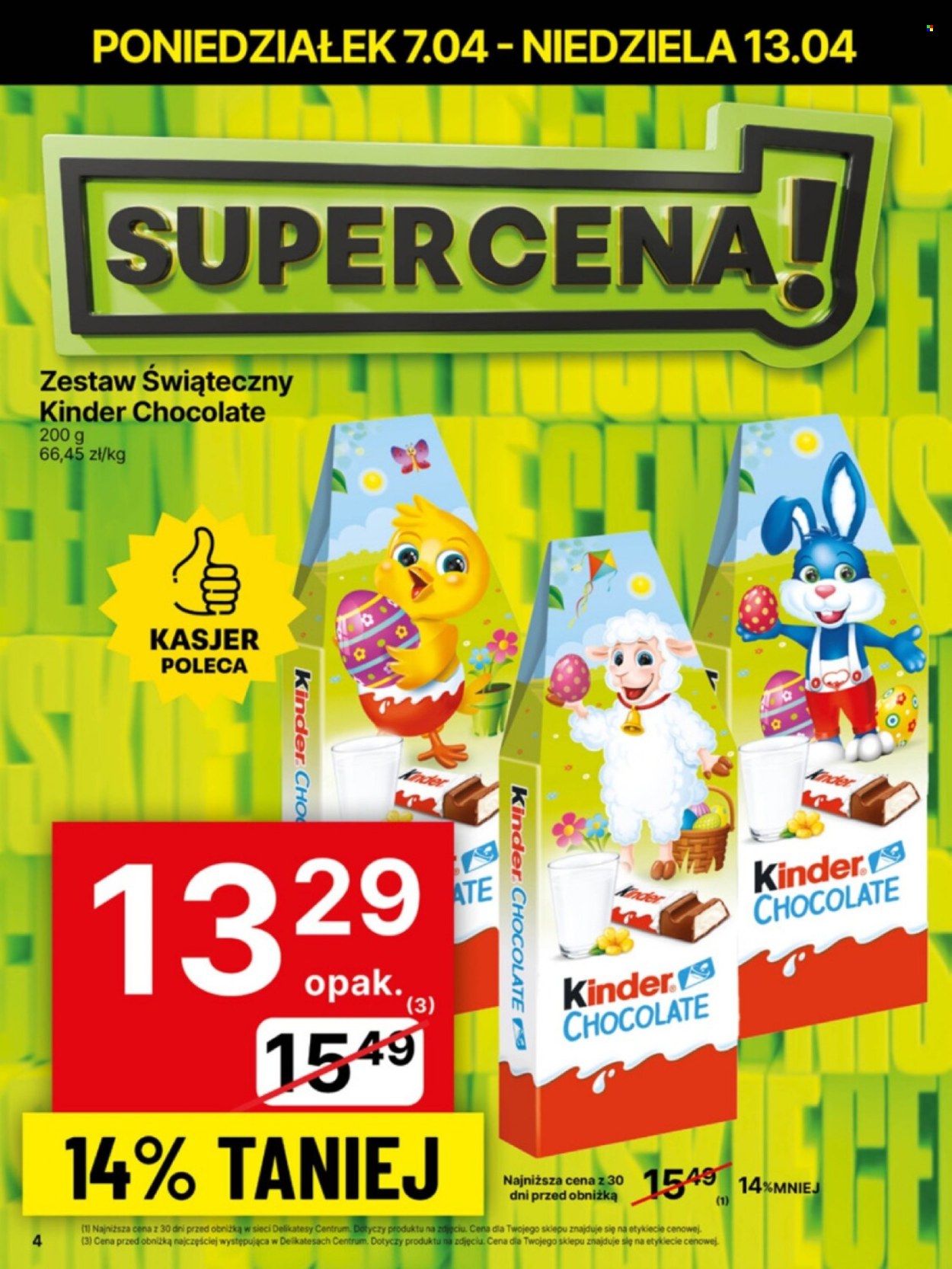 Gazetka Delikatesy Centrum - 7.04.2025 - 13.04.2025. Strona 4