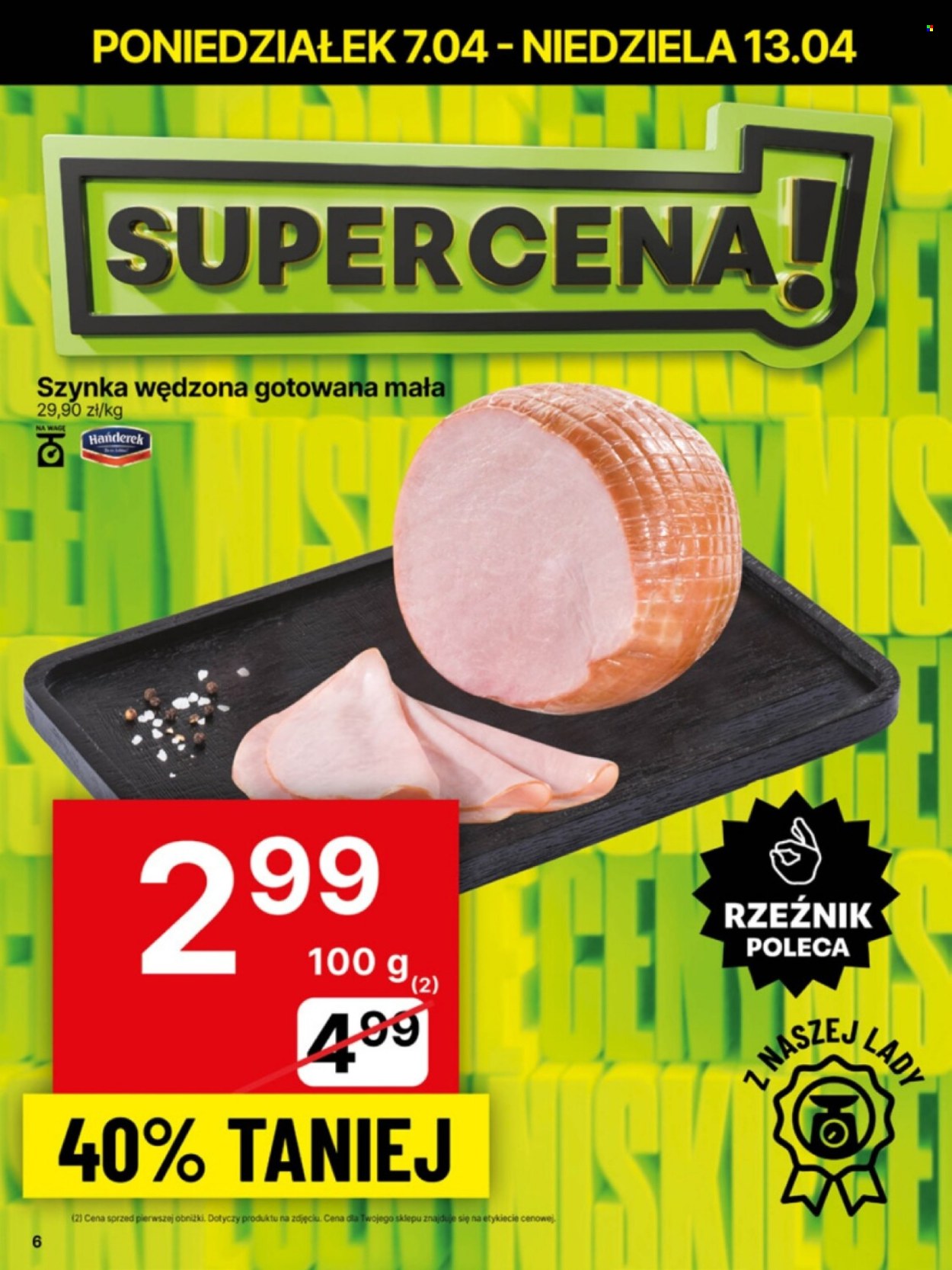 Gazetka Delikatesy Centrum - 7.04.2025 - 13.04.2025. Strona 6
