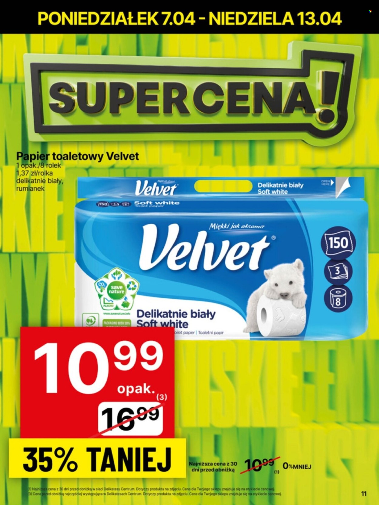 Gazetka Delikatesy Centrum - 7.04.2025 - 13.04.2025. Strona 11