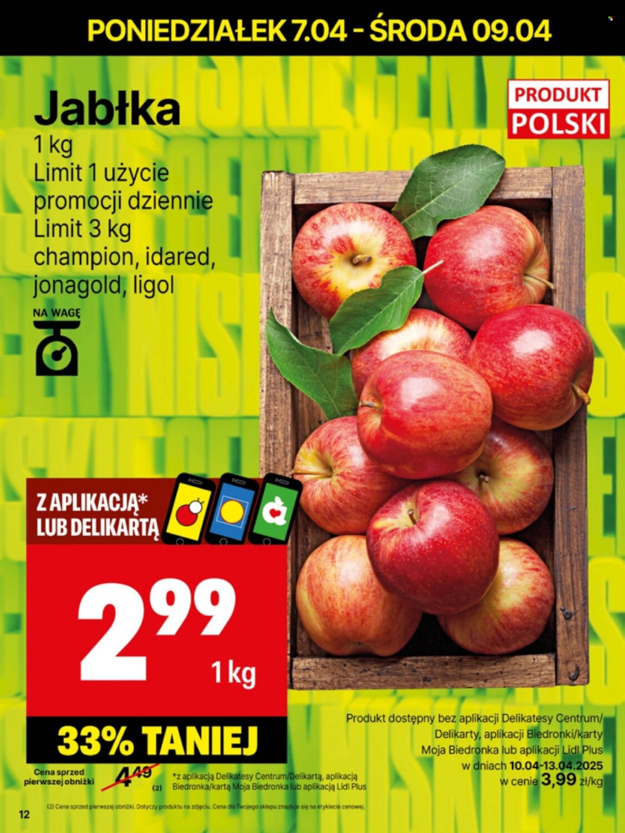 Gazetka Delikatesy Centrum - 7.04.2025 - 13.04.2025. Strona 12