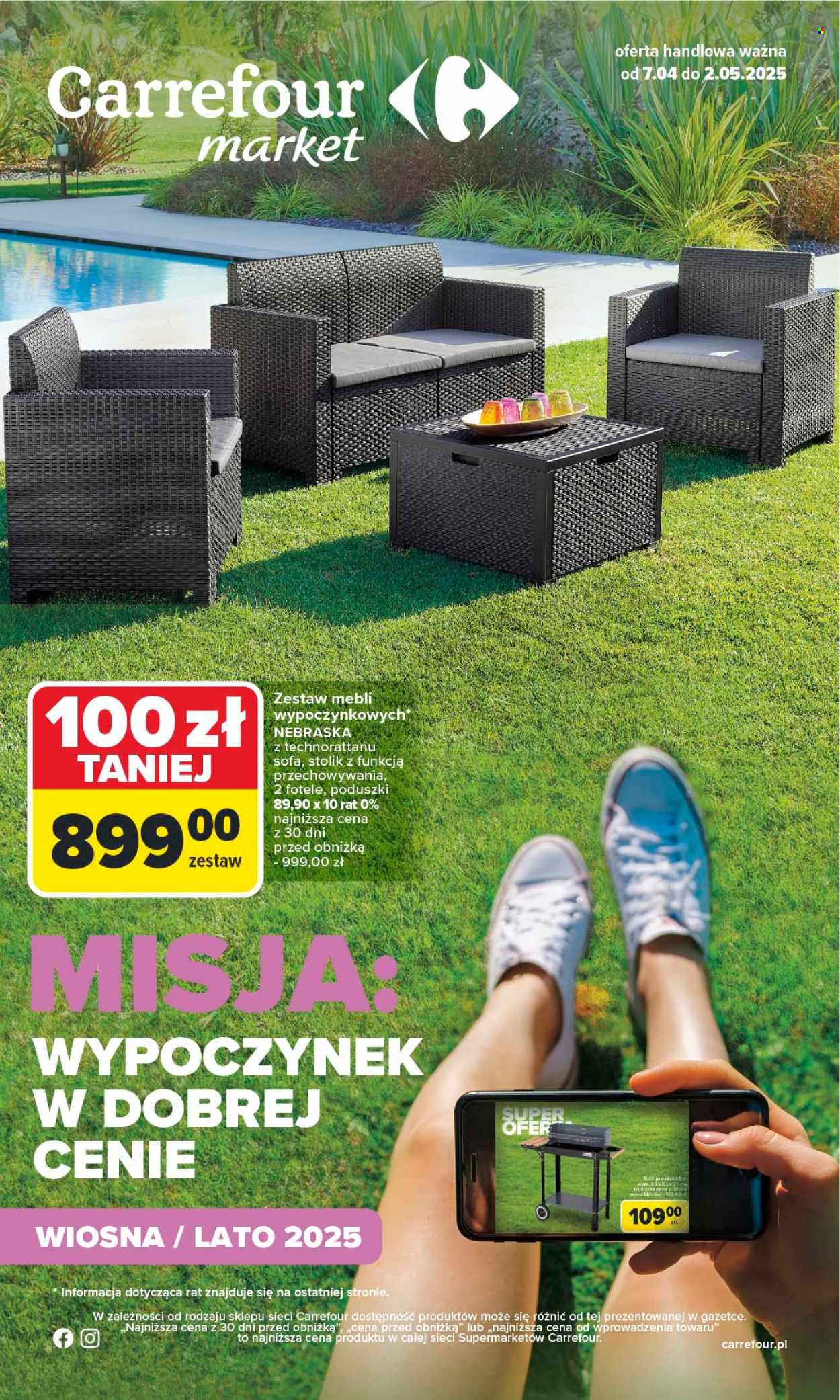 Gazetka Carrefour Market - 7.04.2025 - 2.05.2025. Strona 1