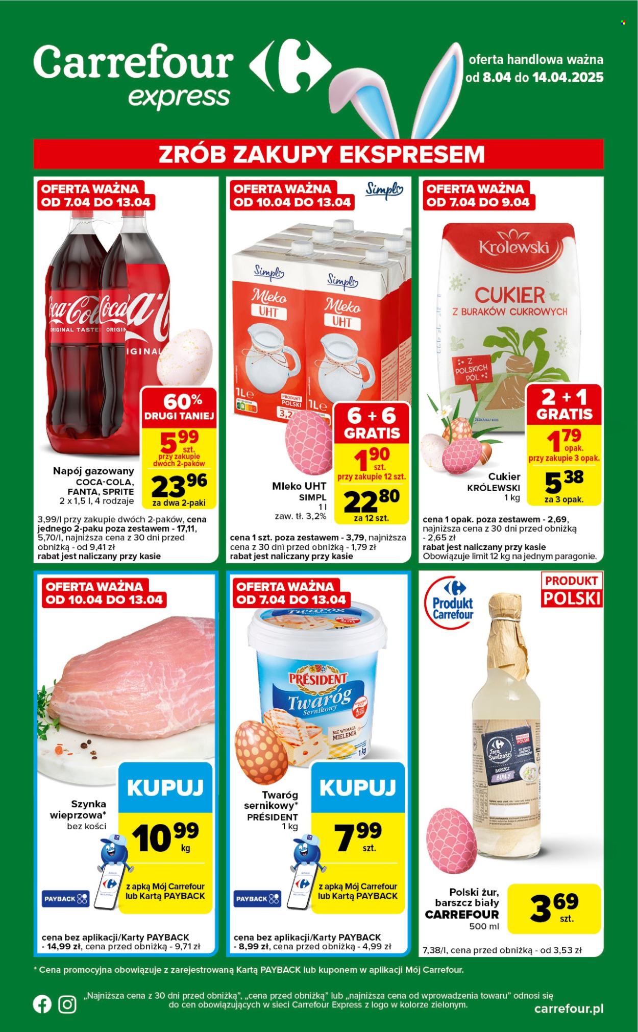 Gazetka Carrefour Express - 8.04.2025 - 14.04.2025. Strona 1