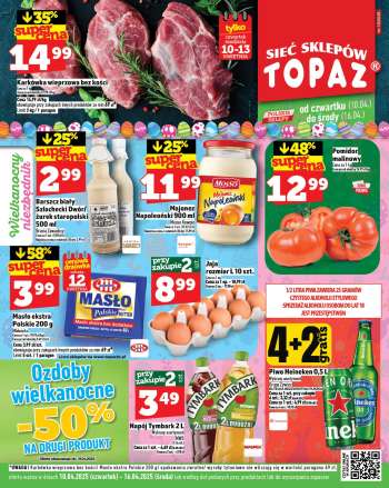 Gazetka Topaz - 10.04.2025 - 16.04.2025.
