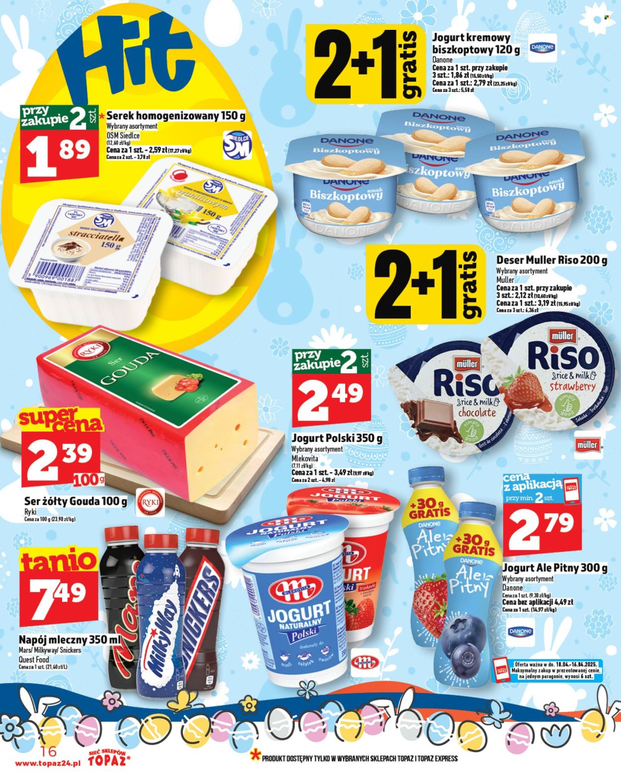 Gazetka Topaz - 10.04.2025 - 16.04.2025. Strona 16
