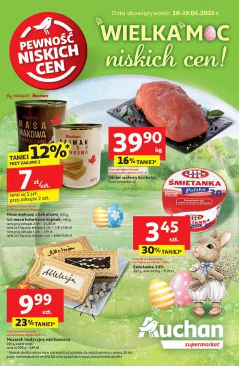Gazetka Auchan - 10.04.2025 - 19.04.2025.