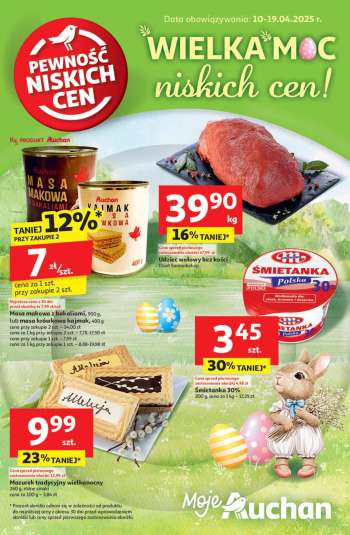Gazetka Auchan - 10.04.2025 - 19.04.2025.