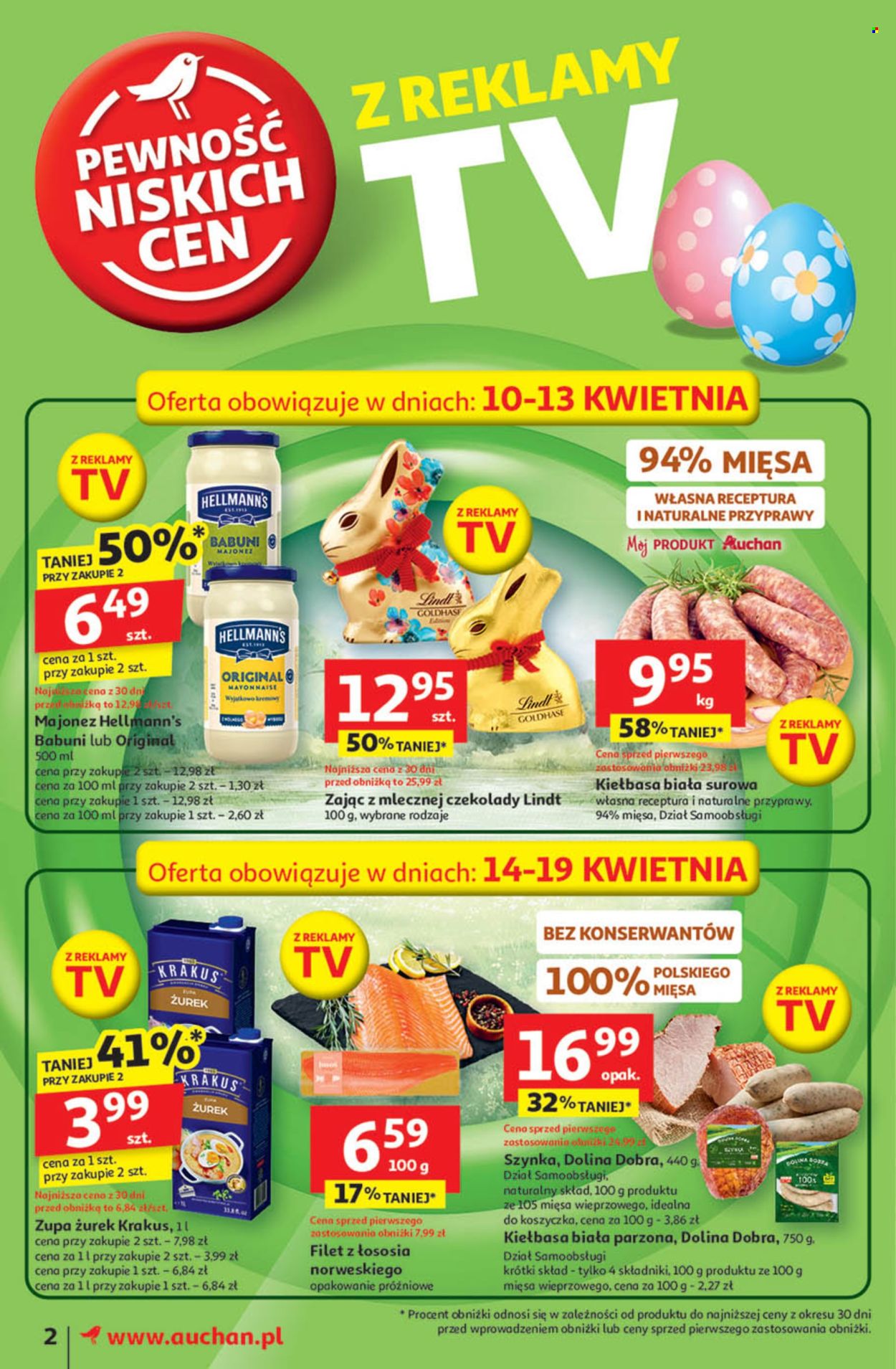 Gazetka Auchan - 10.04.2025 - 19.04.2025. Strona 2