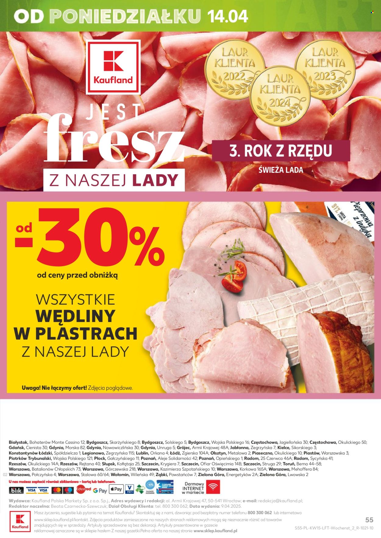 Gazetka Kaufland - 10.04.2025 - 15.04.2025. Strona 55