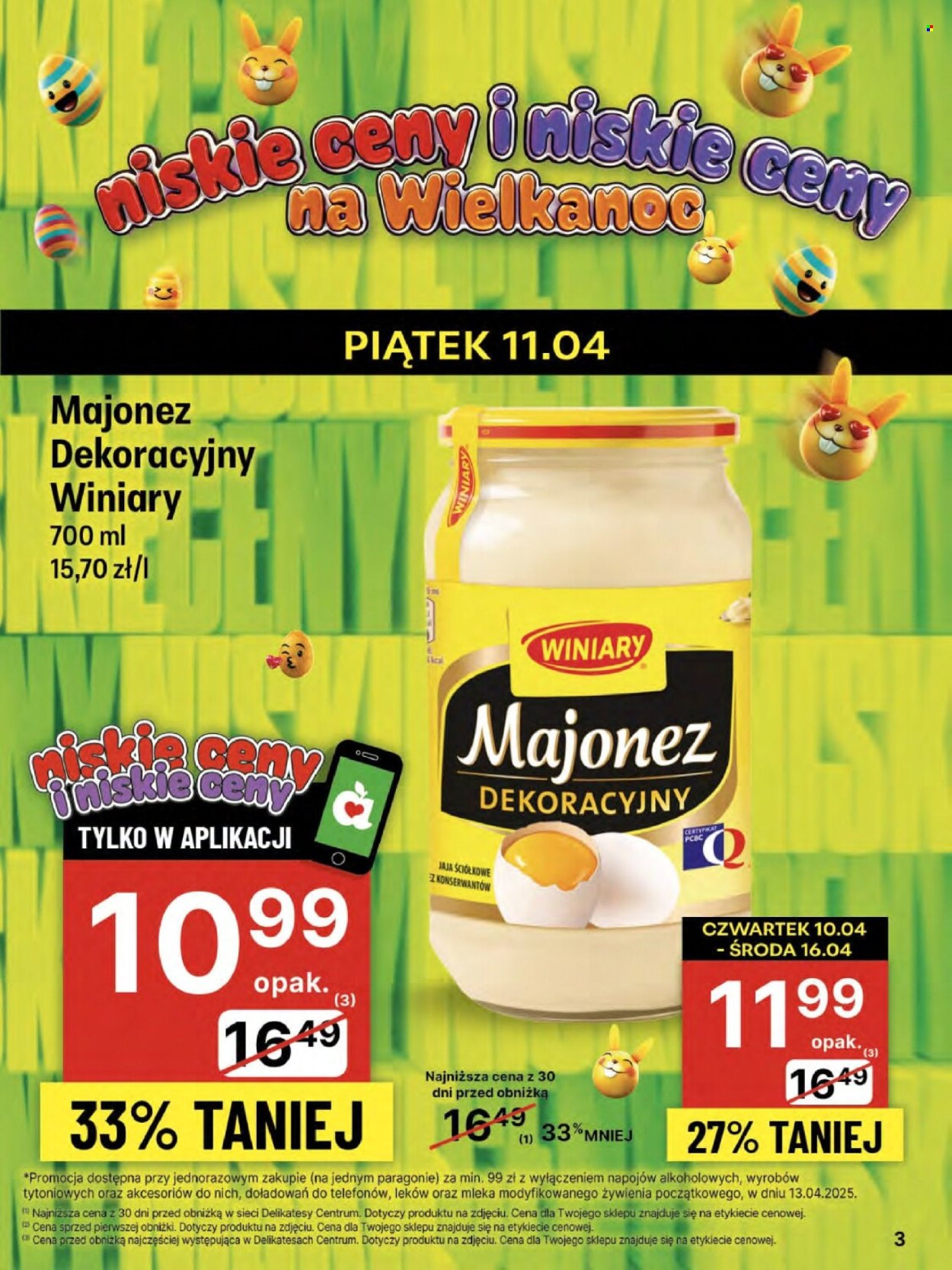 Gazetka Delikatesy Centrum - 10.04.2025 - 16.04.2025. Strona 3