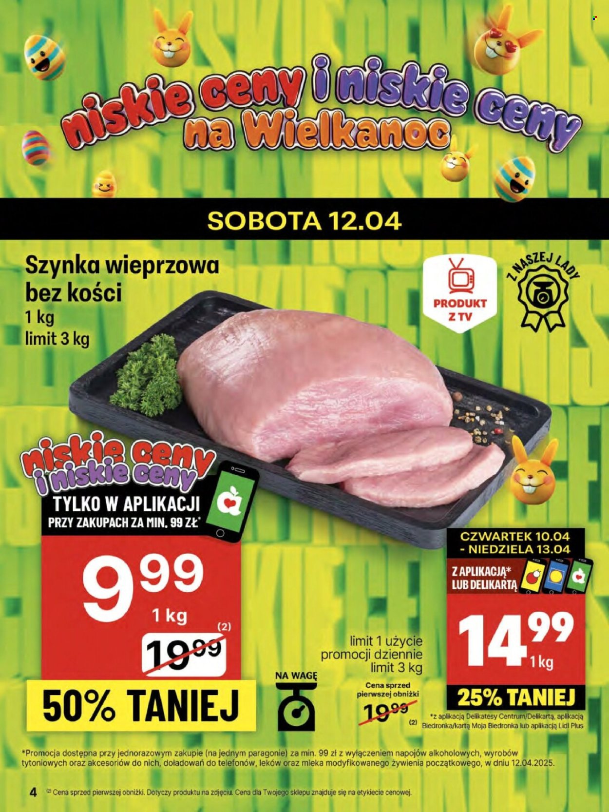 Gazetka Delikatesy Centrum - 10.04.2025 - 16.04.2025. Strona 4