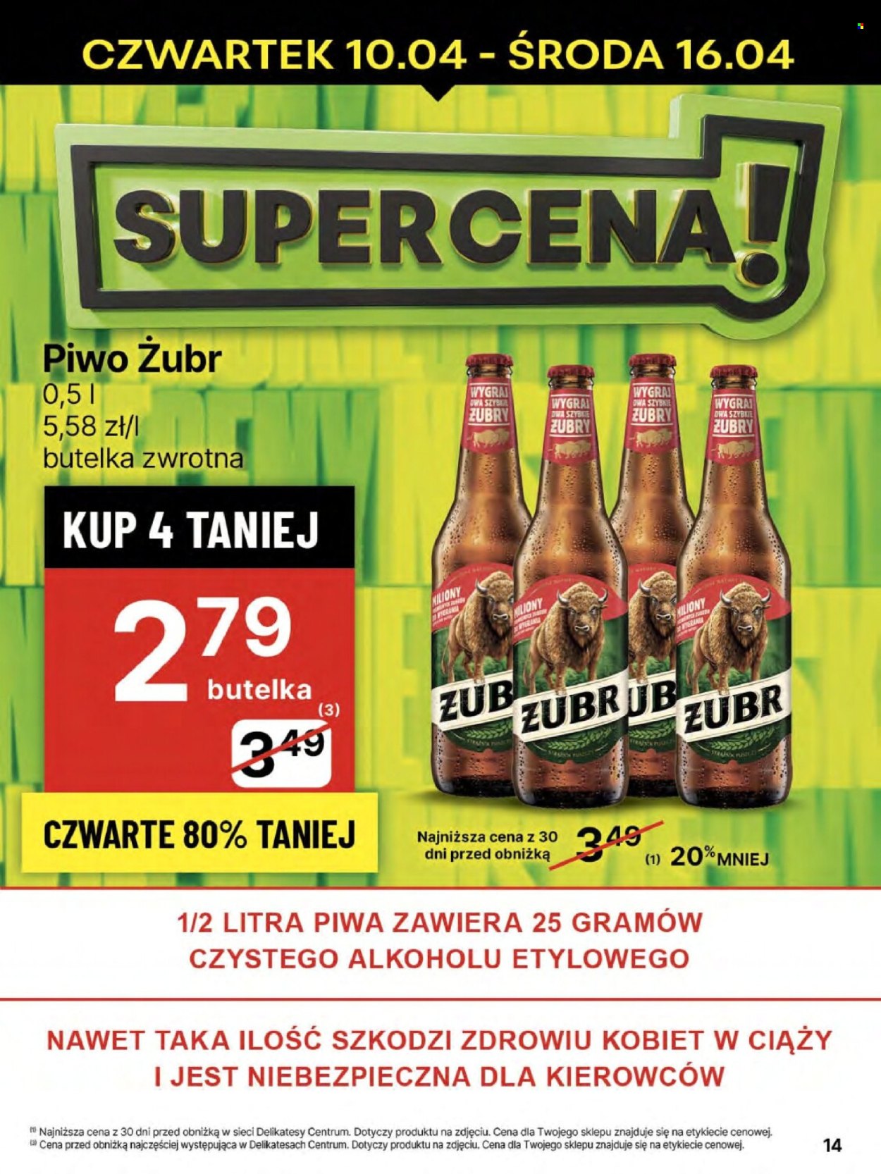 Gazetka Delikatesy Centrum - 10.04.2025 - 16.04.2025. Strona 14