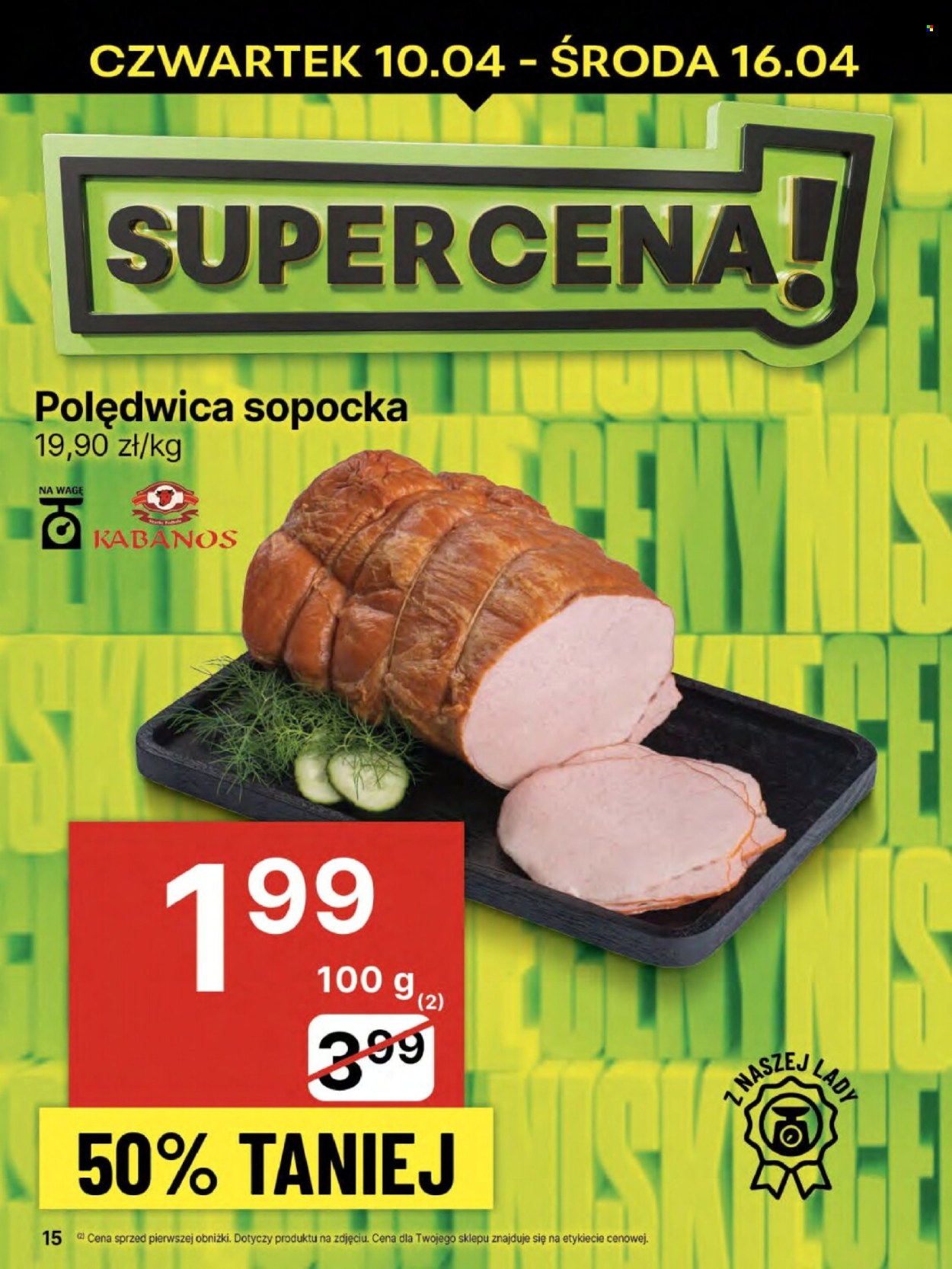Gazetka Delikatesy Centrum - 10.04.2025 - 16.04.2025. Strona 15