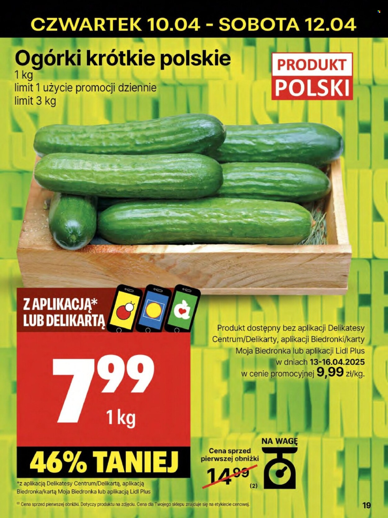 Gazetka Delikatesy Centrum - 10.04.2025 - 16.04.2025. Strona 19