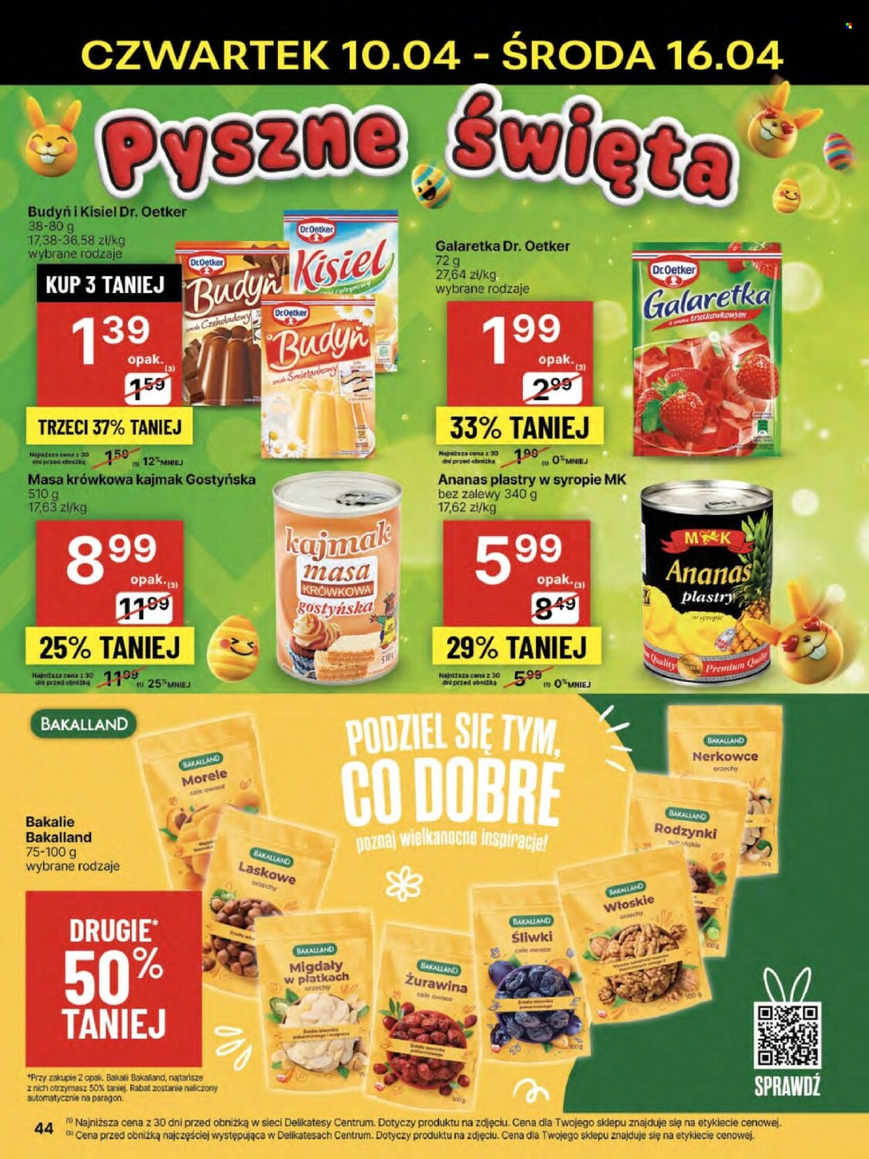 Gazetka Delikatesy Centrum - 10.04.2025 - 16.04.2025. Strona 44