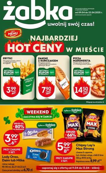 Gazetka Żabka - 9.04.2025 - 22.04.2025.