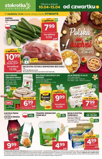 Gazetka Stokrotka Supermarket - 10.04.2025 - 15.04.2025.