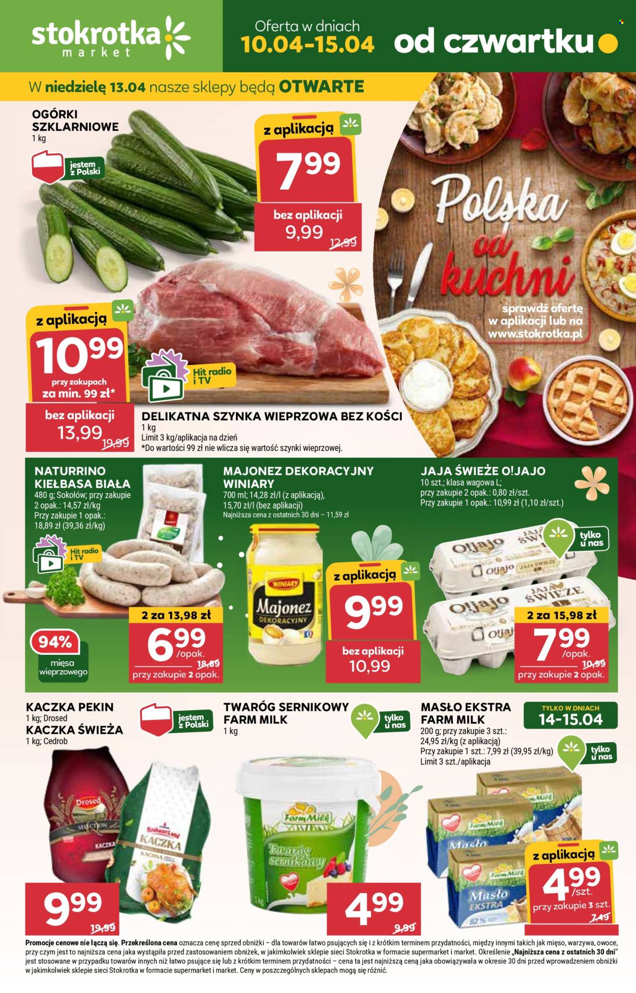 Gazetka Stokrotka Market - 10.04.2025 - 15.04.2025. Strona 1