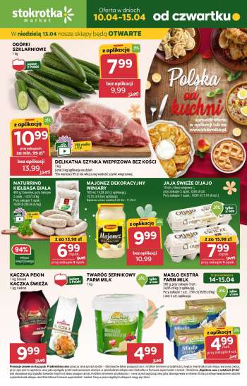 Gazetka Stokrotka Market - 10.04.2025 - 15.04.2025.