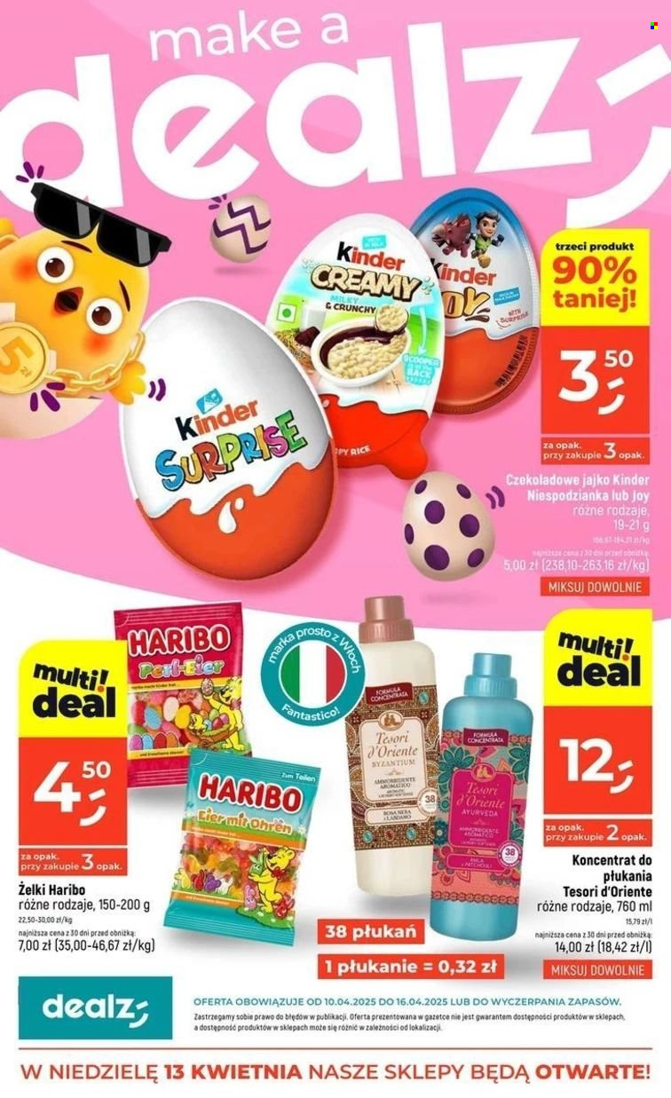 Gazetka Dealz - 10.04.2025 - 16.04.2025. Strona 1