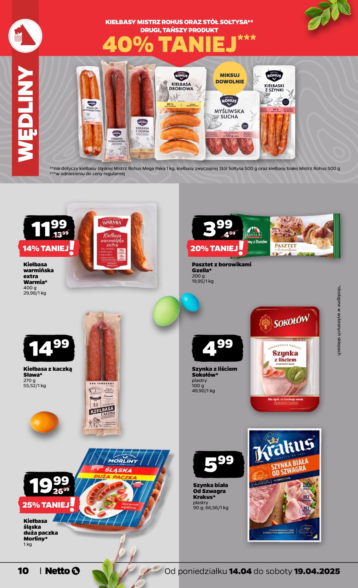 Gazetka Netto - 14.04.2025 - 19.04.2025. Strona 10