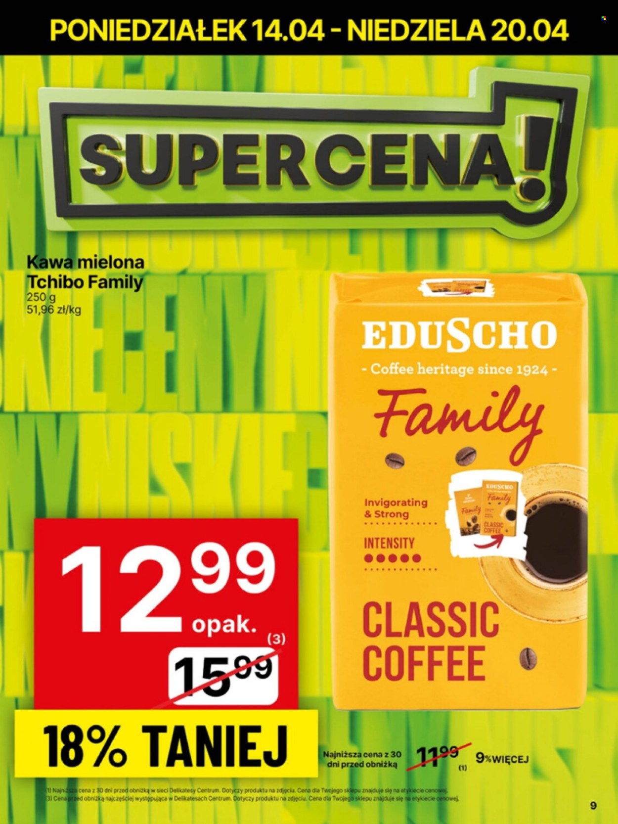 Gazetka Delikatesy Centrum - 14.04.2025 - 20.04.2025. Strona 9