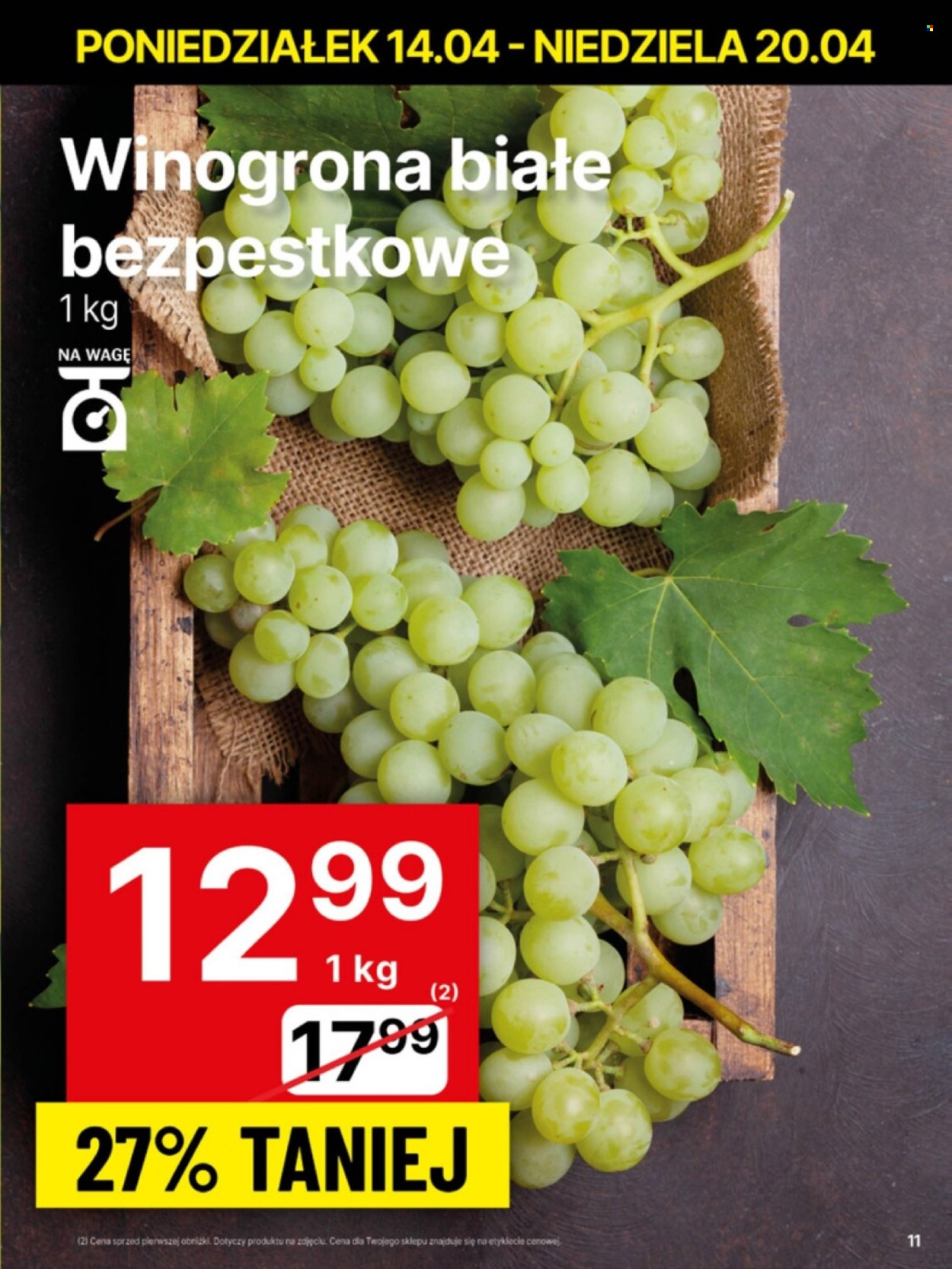 Gazetka Delikatesy Centrum - 14.04.2025 - 20.04.2025. Strona 11