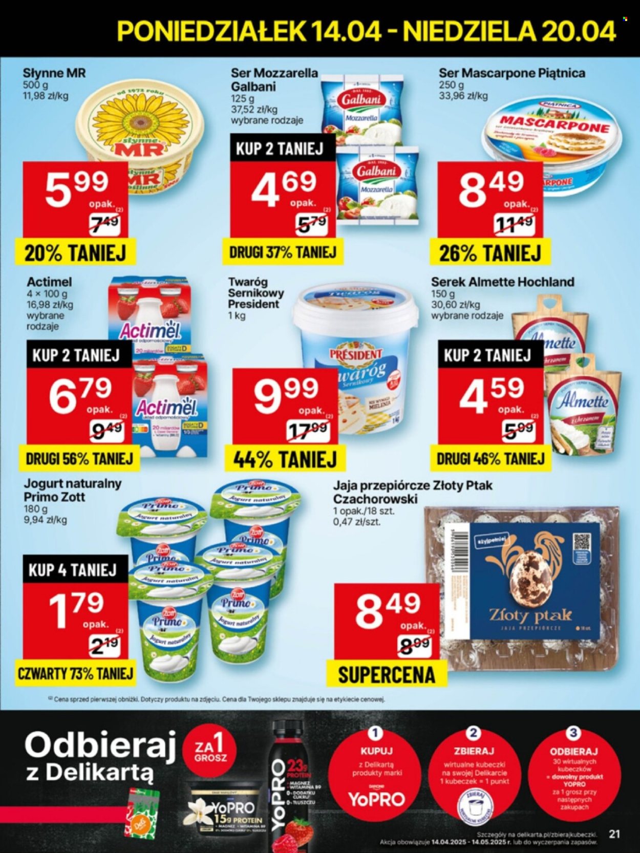 Gazetka Delikatesy Centrum - 14.04.2025 - 20.04.2025. Strona 21