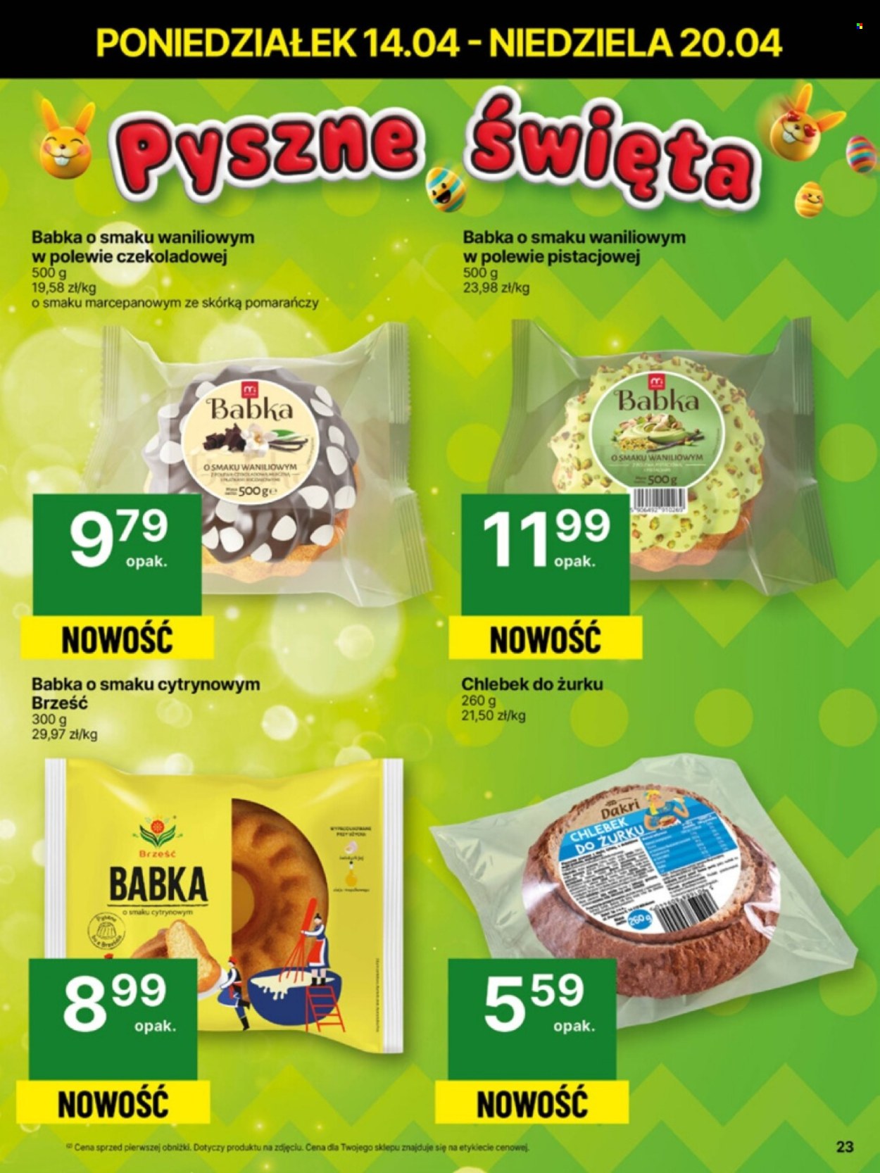 Gazetka Delikatesy Centrum - 14.04.2025 - 20.04.2025. Strona 23