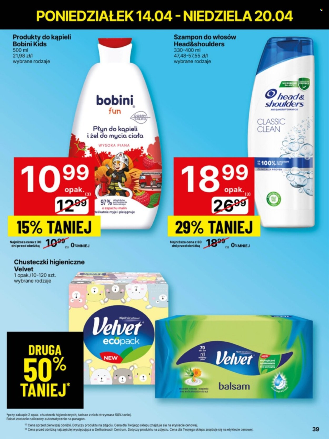 Gazetka Delikatesy Centrum - 14.04.2025 - 20.04.2025. Strona 39