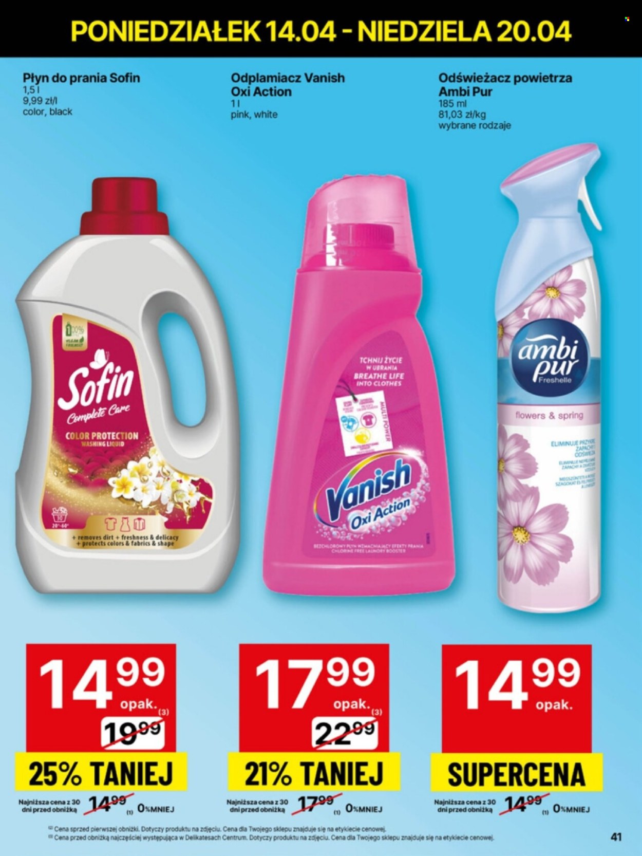 Gazetka Delikatesy Centrum - 14.04.2025 - 20.04.2025. Strona 41