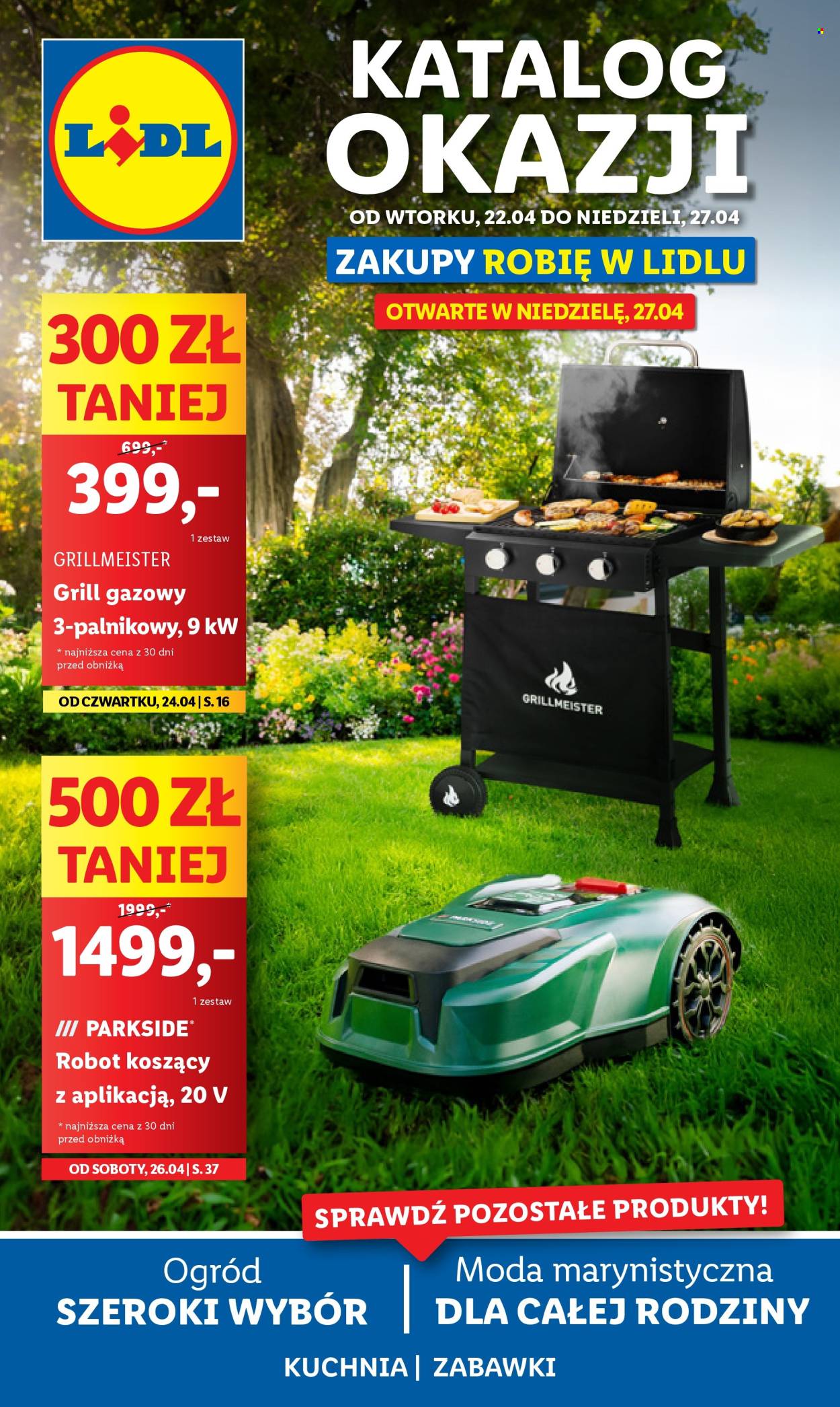 Gazetka Lidl - 22.04.2025 - 27.04.2025. Strona 1