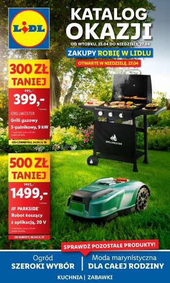 Gazetka Lidl - 22.04.2025 - 27.04.2025.