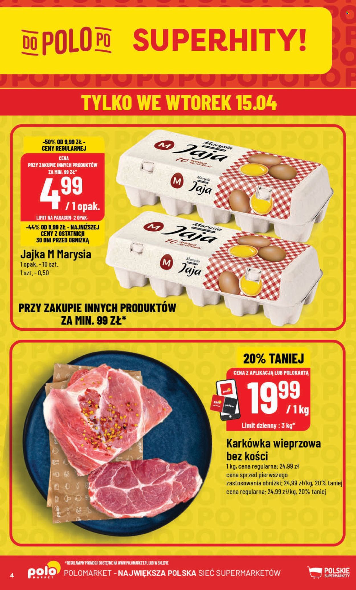 Gazetka Polomarket - 14.04.2025 - 22.04.2025. Strona 4