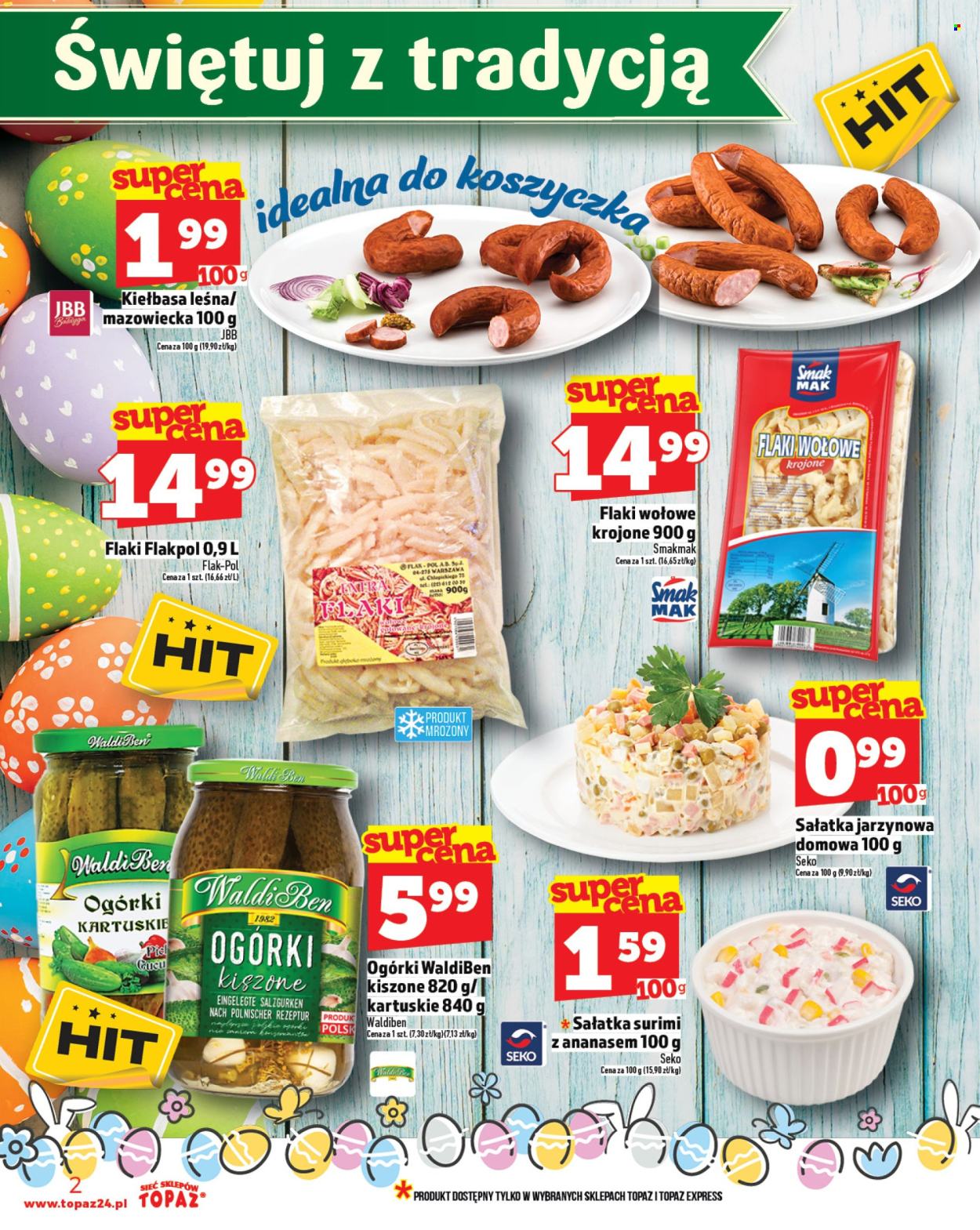 Gazetka Topaz - 17.04.2025 - 23.04.2025. Strona 2