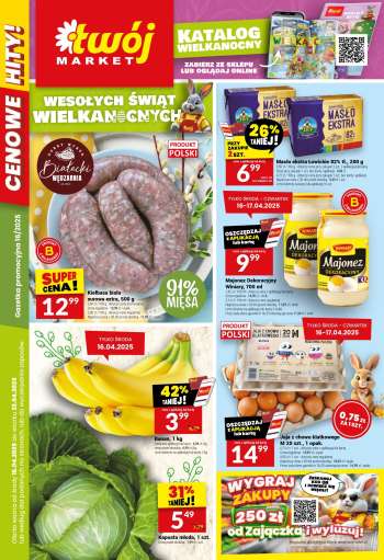 Gazetka Twój Market - 16.04.2025 - 22.04.2025.