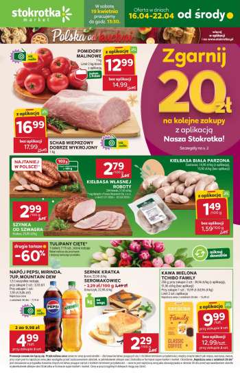 Gazetka Stokrotka Market - 16.04.2025 - 22.04.2025.