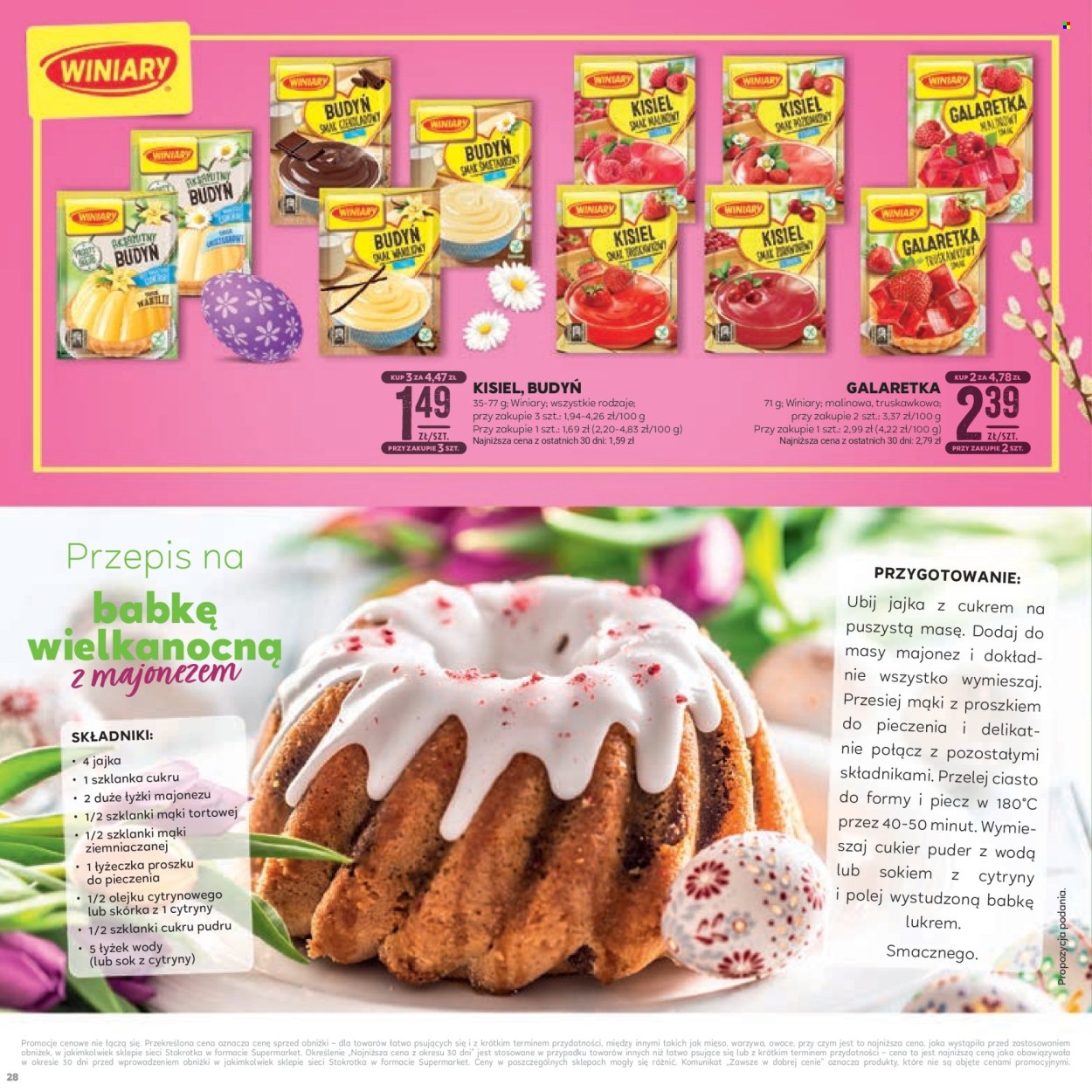Gazetka Stokrotka Supermarket - 10.04.2025 - 22.04.2025. Strona 28