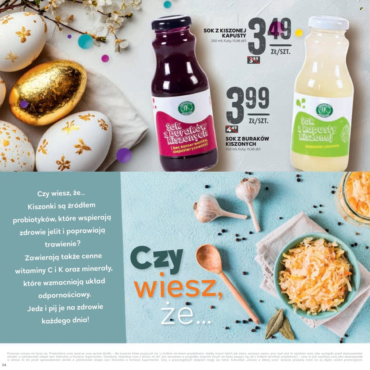 Gazetka Stokrotka Supermarket - 10.04.2025 - 22.04.2025. Strona 54