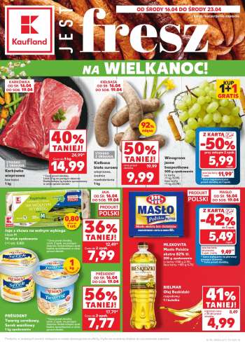 Gazetka Kaufland - 16.04.2025 - 23.04.2025.
