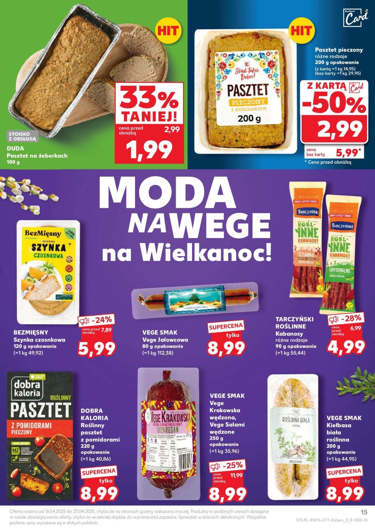 Gazetka Kaufland - 16.04.2025 - 23.04.2025. Strona 15